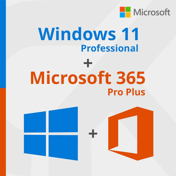 Windows 11 Pro Original Vitalício + Office 365 para 5 Dispositivos por 1 ano