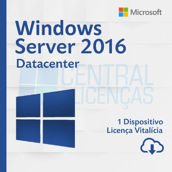 Windows Server 2016 Datacenter – Licença Original