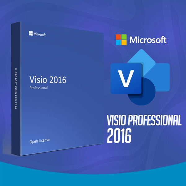 Visio 2016 Pro Licença Original Vitalícia