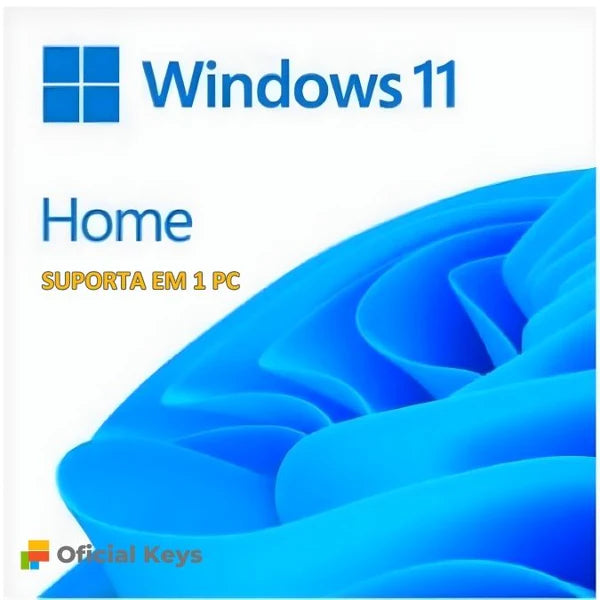 Windows 11 Home - Licença Genuína Vitalícia